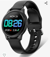  Timex Fit 2.0 Smartwatch with Built-in microphone and speaker, Bluetooth calling, 1.3" full touch color display, Built-in SpO2/oxygen measurement, blood pressure, Dynamic Heart rate tracking-TWTXW200T