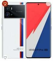  iQOO 9 Pro 5G (Legend, 8GB RAM, 256GB Storage) | Snapdragon 8 Gen 1 Mobile Processor | 120W FlashCharge