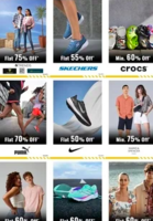 Ajio Happy Hours Sale (6pm - 12am) Flat 70-75% off 