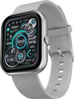 Fire-Boltt Stardust 1.95" Largest Display with High Resolution, BT Calling, Rotating button Smartwatch  (Grey Strap, Free Size)