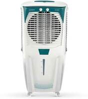 Crompton 88 L Desert Air Cooler with Honeycomb Cooling Pad  (White, Teal, ACGC-DAC881)