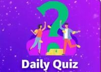 Daily Quiz Time with Answers 