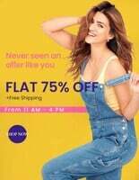 Zivame Flash Sale till 4 pm - Flat 75% off