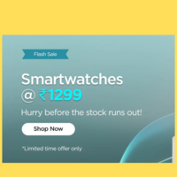 Boat Flash Sale: Smartwatches at Rs.1299! (78% to 89% OFF)
