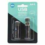 BPL BRB301 USB Rechargeable AA Cell, Black