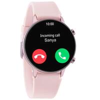 Fastrack Reflex Play +|BT Calling|1.3” AMOLED Display Smartwatch with AOD|Premium Metallic Body|AI Voice Assistant|In-Built Games|BP Monitor|24x7 HRM|SpO2|Multiple Sports Modes|Upto 7 Day Battery|IP68