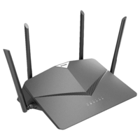 Lowest - D-Link DIR-2640 Dual Band 2600 Mbps Wi-Fi Router (4 Antennas, 3 LAN Ports, MIMO Supported, Black)