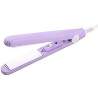 Mapperz Mini Professional Hair Straightener Flat Iron Designed for Girls - Multicolor (Pack of 1)