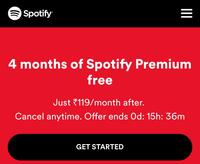 Spotify Premium FREE For 4 / 6 Months