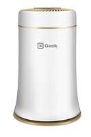 Geek Ikuku A6 Air Purifier for Home & Office | 3 - Stage True HEPA Dust Filtration | ObliqFlow Purification Technology | Portable Air flow | Digital LED Display with Touch Control (White)