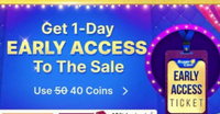 Pass To Get Early Access To Sale On 10th March