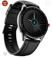 boAt Flash Edition Smart Watch with Activity Tracker, Multiple Sports Modes, 1.3" Screen, 170+ Watch Faces, Sleep Monitor, Gesture, Camera & Music Control, IP68 & 7 Days Battery Life(Lightning Black)