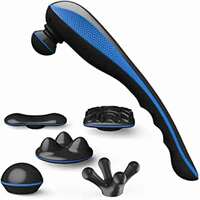 Lowest - Wahl 04232-024 Deep Tissue Battery Powered Cordless Percussion Massager (Blue-Black)