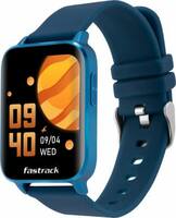 Fastrack Reflex Curv with 2.5D Curve Display,AI Enabled Coach,Health Suite &5ATM Smartwatch  (Blue Strap, Free size)