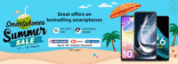 Smartphone Summer Sale - 10% Off With HDFC Credit Card & 7.5% Off with HSBC/Yes Bank Credit Cards 