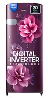 Samsung 223 L 3 Star Inverter Direct-Cool Single Door Refrigerator (RR24C2Y23CR/NL, Camellia Purple)
