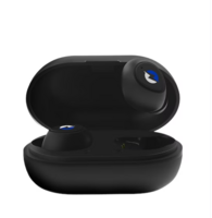 FitSpark Unisex Black Ladybird True Wireless Ultra Light-Weight HD Sound Earphones With In-Built Mic