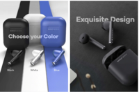 BOULT AUDIO Yellow AirBass XPods True Wireless Bluetooth Earbuds