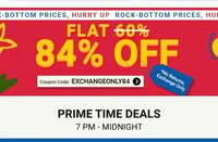 Myntra - Flat 84%-86%  Off on Top Brands (No Return, Exchange Only Available)