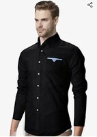 LookMark Men's Regular Fit Casual Shirt