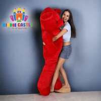 Kiddie Castle Teddy Bear Red Colors Size 3 Feet - 36 inch