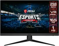 MSI 23.8 Inch Full HD VA Panel with Night Vision Tuner, Frameless Design, Anti-Flicker and Less Blue Light Gaming Monitor (Optix G243)  (Response Time: 1 ms, 165 Hz Refresh Rate)