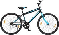 Cockatoo Wanderer Bicycle Without Gear Power Brake 26 T Road Cycle (Single Speed, Black, Green)