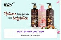 Purplle Offer : Buy 1 & Get 1 FREE on Wow
