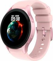 Fire-Boltt Atom 1.3 AMOLED Display BT Calling Smart Watch with 120+ Sports Mode, AI Voice Smartwatch  (Pink Strap, Free Size)