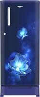 Whirlpool 184 L Direct Cool Single Door 4 Star Refrigerator with Base Drawer with Intellisense Inverter Compressor  (Blue Radiance, 205 MAGIC COOL ROY 4SInv BLUE RADIANCE-Z)