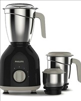 Philips HL7756/00 Mixer Grinder, 750W, 3 Jars (Black)