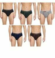 Dixcy Scott Men's Cotton Regular Briefs [Pack of 5]