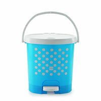 Cello Fusion Plastic Pedal Dustbin, Blue, Big Rs.390 @ Amazon