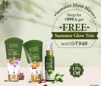  FREE! Summer Glow Trio worth Rs 940 on shop for 999