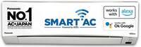 {Icici}Panasonic 1 Ton 5 Star Split Inverter AC with Wi-fi Connect - White  (CS/CU-NU12XKYWA, Copper Condenser)