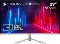 ZEBRONICS 27 inch Full HD VA Panel Wall Mountable Gaming Monitor (ZEB-A27FHD Slim Gaming LED monitor with 68.5cm, 165Hz refresh rate)  (Response Time: 12 ms)