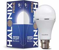 Halonix 9W B22D Inverter Rechargeable Emergency Bulb [3 Qty] Rs.809 [Rs.269 Each]