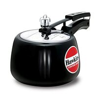 Hawkins Contura Hard Anodised Aluminium Pressure Cooker, 3 Litres, Black(Apply ₹40 coupon)