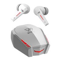 Wings Phantom 800 Best Low Latency 40ms Earbuds, Bluetooth Wireless Headphones, Gaming Case, LED Lights, 50 Hours Playtime,