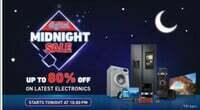 Reliance Digital Midnight Sale - Upto 80% Off On Electronics 