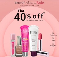 Lotus Herbals : Best Of Makeup Sale - Flat 40% Off