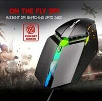 Redgear A-10 Wired Gaming Mouse with RGB LED