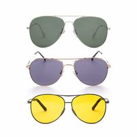 Intellilens Sunglasses Combo [Pack of 3] UV Protected & Polarised Sunglasses