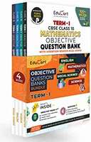 Educart TERM 1 MCQ Question Bank Class 10 Bundle 2021 Maths, Science, English, SST Books Paperback – 7 June 2021