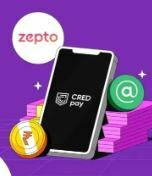 Cred : Spin The Wheel And Win Upto 500 Rs Cashback On Zepto Order Using Cred Pay [ With Minimum Assured Cashback ]
