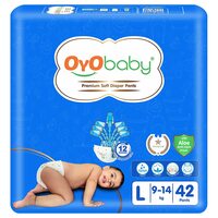 OYO BABY Baby Diaper Pants L Size (Large), with Aloe Vera Lotion