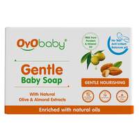 [Subscribe & Save] - OYO BABY Gentle Baby Soap - Bathing Bar | For Baby’s Sensitive Skin | Gentle Cleansing, Skin-friendly 75gm