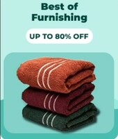 Home Furnishing- Upto 85% Discount (Starts from ₹99)