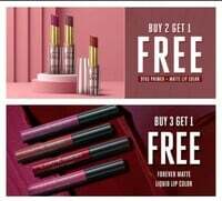 Lakme Offer : Buy 2 & Get 1 FREE or Buy 3 & Get 1 FREE on Lipstick