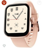 boAt Wave Style with 1.69" Square HD Display, HR & SpO2 Monitoring, 7 Days Battery Life, Multiple Watch Faces, Crest App Health Ecosystem, Multiple Sports Modes, IP68(Beige)
